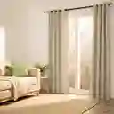 Cortina Blackout Con Ojetillos Beige 140 x 240 cm Casaideas