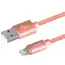 Isound Cable Lightning Heavy Duty Pink 3 m