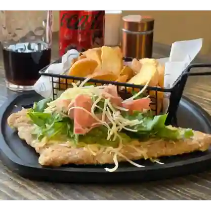 Milanesa Rúcula