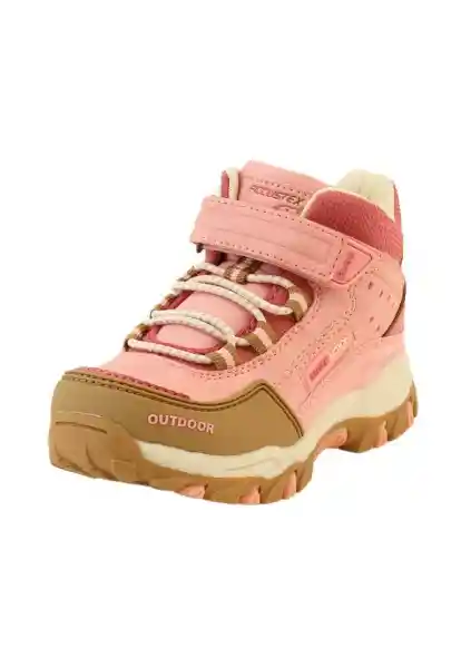 Zapatillas Outdoor Caña Andante Niña Rosado 25 862 Ficcus