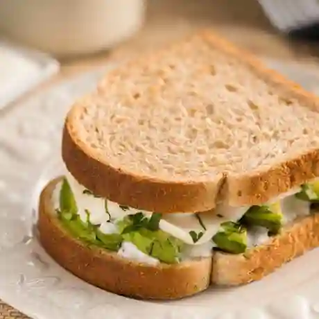 Tostada Quesillo Palta