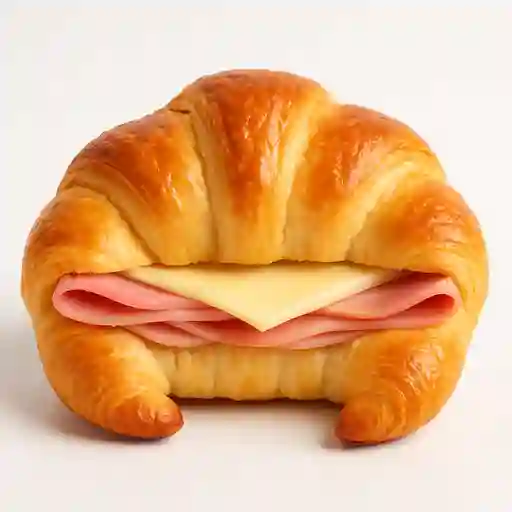 Medialuna Jamón y Queso