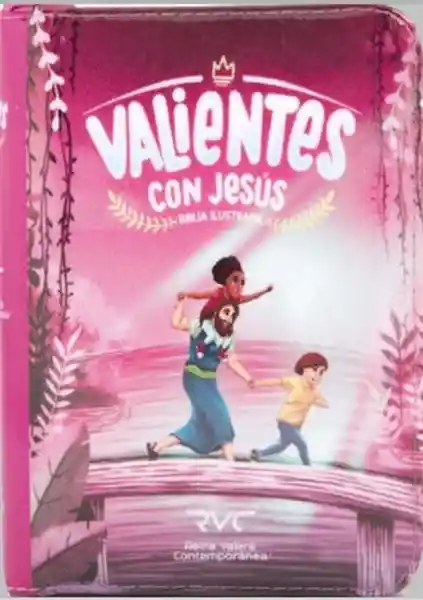 Biblia Valientes Con Jesús Para Niñas Rosada - Sociedad Bíblica