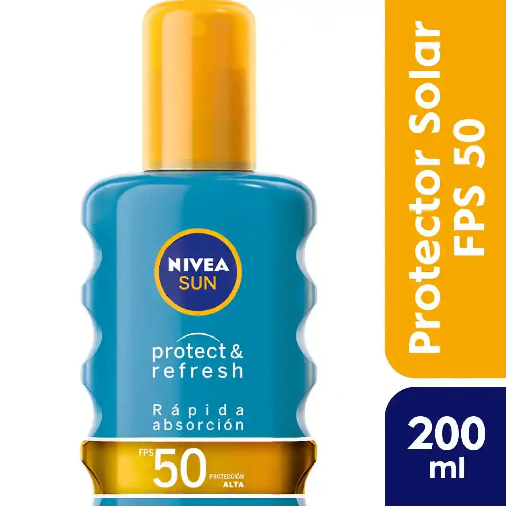 Nivea Sun Protect & Refresh Bloqueador Solar Spf 50 