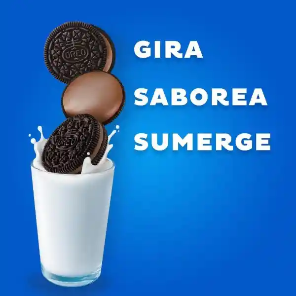 Oreo Galleta Doble de Chocolate con Relleno Sabor a Chocolate