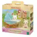 Sylvanian Families Set Juguete Cochecito Gemelar