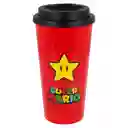 Vaso Café Doble Pared Grande Mario Bros