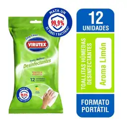 Virutex Toallitas Multiusos Desinfectantes