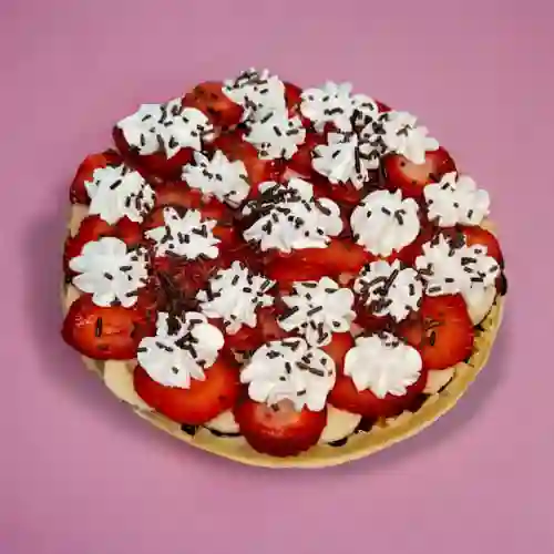 Waffle Plátano Frutilla