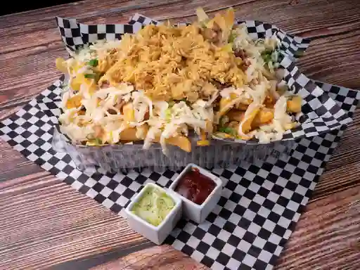 Papas Fritas con Pollo