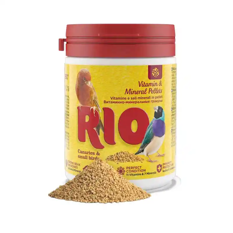 Rio Vitaminas y Minerales Para Canarios y Aves Exóticas