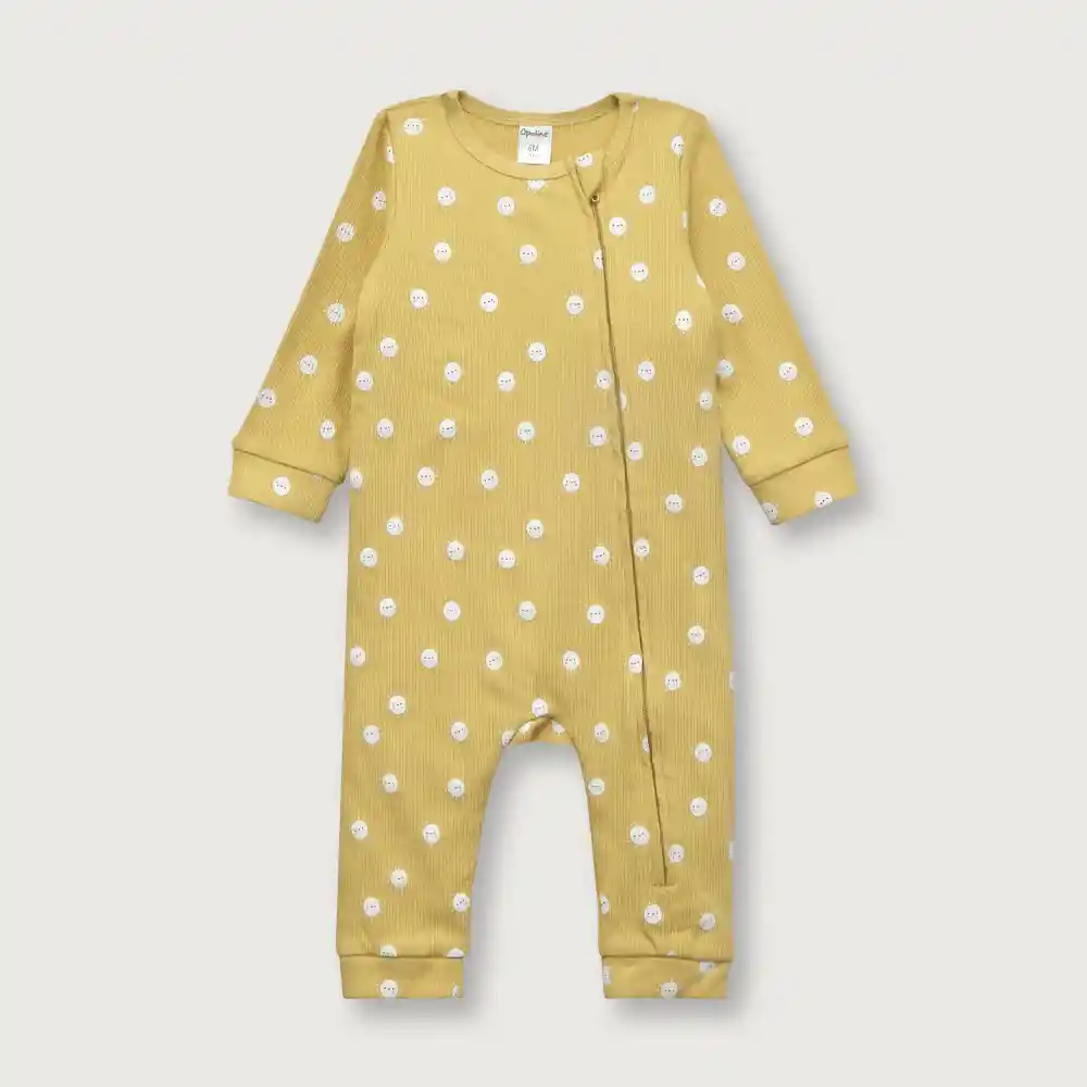 Osito Orgánico Mostaza Talla 6M Opaline