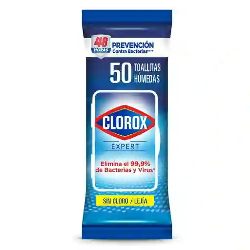 Toallita Desinfectantes  clorox Expert 50un