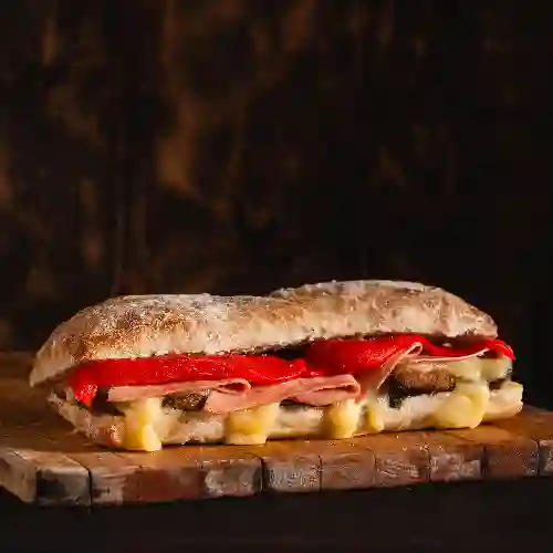 Milanesa Al Morrón Pollo