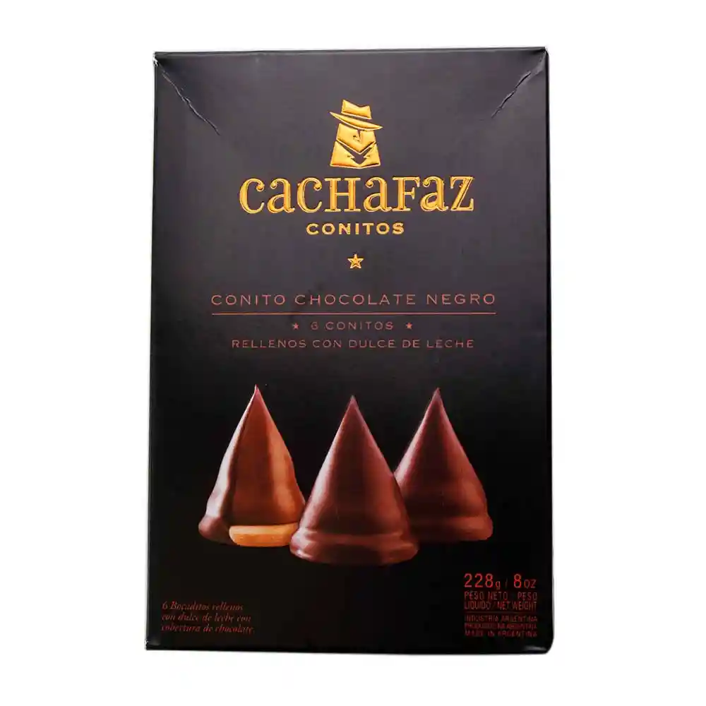Cachafaz Galleta Con Chocolate en Cono Alfajor