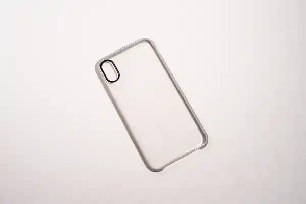 Incase Case Transparente Borde Gris Para iPhone X/XS