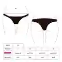 Bikini Calzón Culote Tanga Color Turquesa Talla XL Samia