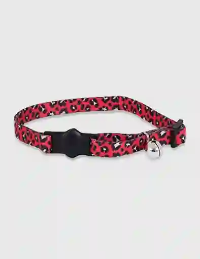 Aspen Pet Collar Para Gato Leopardo Rojo