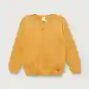 Sweater Esencial Niño Mostaza Talla 6m