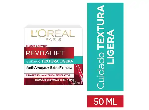 Revitalift Crema de Día Antiarrugas Dermo Textura Ligera