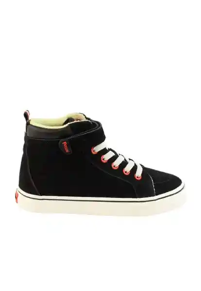 Zapatillas Urbana Caña Velcro W24 Niño Negro 35 924 Ficcus