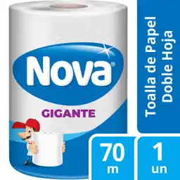 Nova Toalla de Papel Doble Hoja Gigante