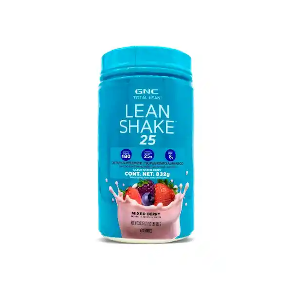 gnc Proteina lean shake 25 sabor mixed berry