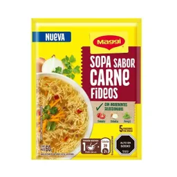 Maggi Sopa Sabor Carne Fideos