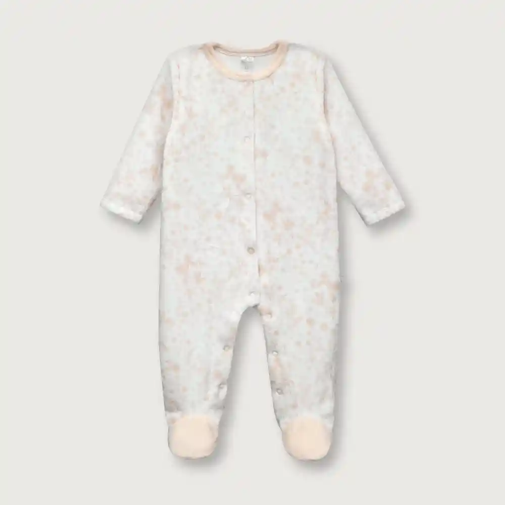 Osito Flores Encantadas Niña Rosado Talla 9M Opaline