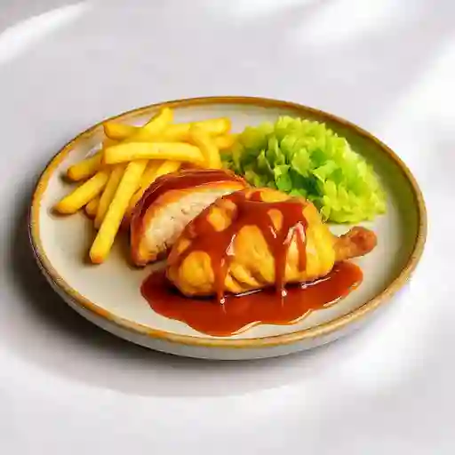 1/4 Pollo Broaster Tuto