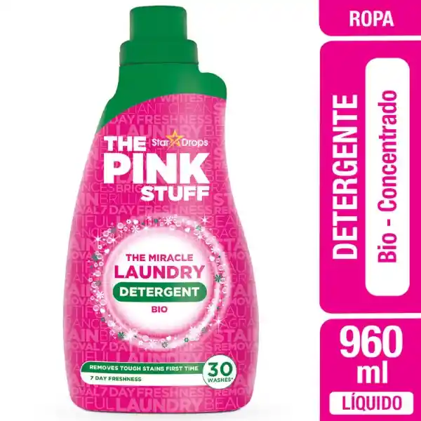 The Pink Stuff Detergente Líquido Bio Concentrado