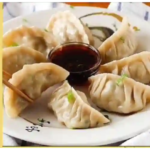 Gyozas de Cerdo Al Vapor