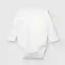 Pack Body de Algodón de Bebé Unisex Blanco Talla 3/6M Colloky