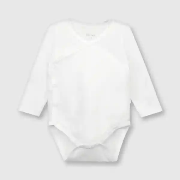 Pack Body de Algodón de Bebé Unisex Blanco Talla 3/6M Colloky