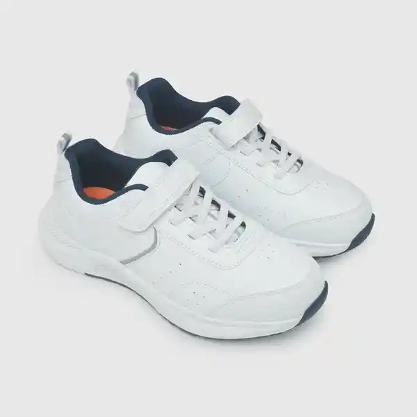 Zapatillas Sport Velcro Elástico B/A Talla 30 Colloky