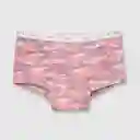 Pack Calzón Estampado Estrella Niña Rosado Talla 8a