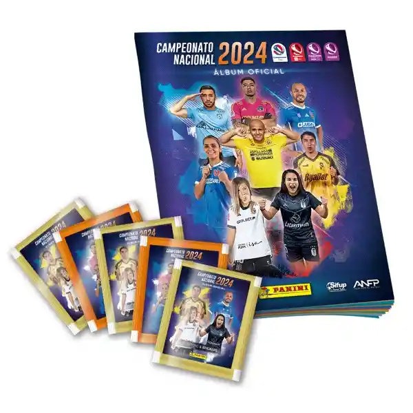 Panini Kit Álbum + Sobre Campeonato Nacional 2024