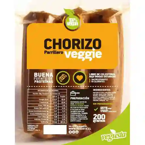 Vieggie Chorizo Parrillero