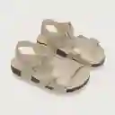 Sandalias Metalizadas Para Niño Dorada Talla 29