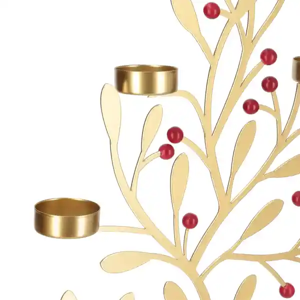 Árbol Portavela Tealight 33 x 12 x 44 cm Casaideas