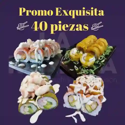 Promo Exquisita 40 Piezas
