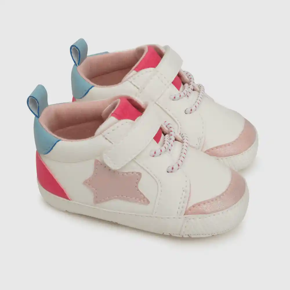Zapatillas Estrella De Niña Blanco Talla 14