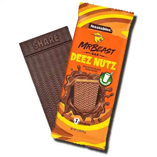 Mr Beast Chocolate Feastables Deez Nutz