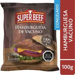 Super Beef Hamburguesa Vacuno