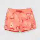 Traje De Baño Estampado De Bebé Niño Naranjo Talla 9/12m