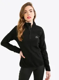 Rescue Polera Warm Mujer Ttemp Negro M