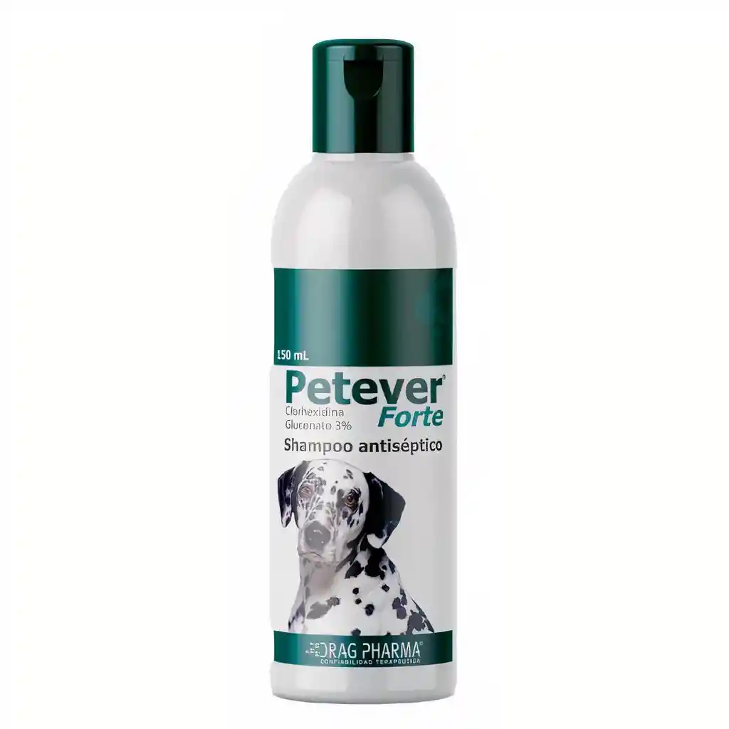 Petever Forte Shampoo Antiséptico para Perros