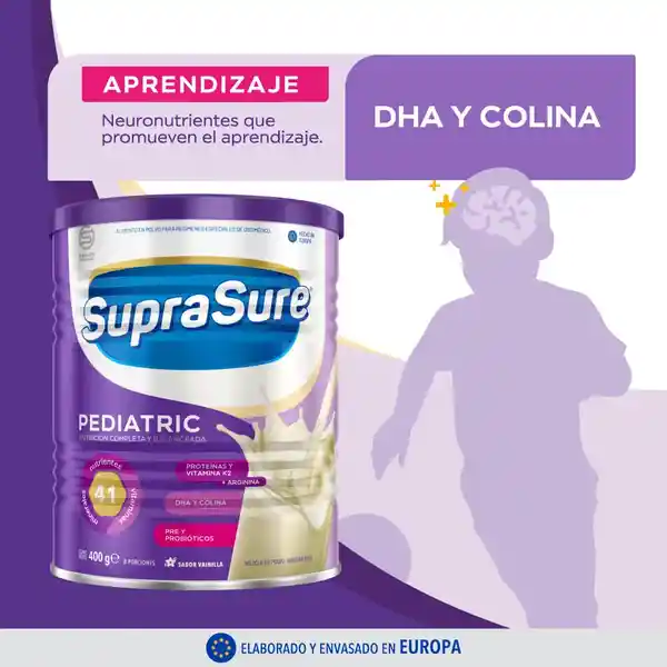 SupraSure Suplemento Alimenticio en Polvo Pediatric