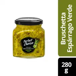 Perfect Choice Salsa para Bruschetta Esparrago Verde