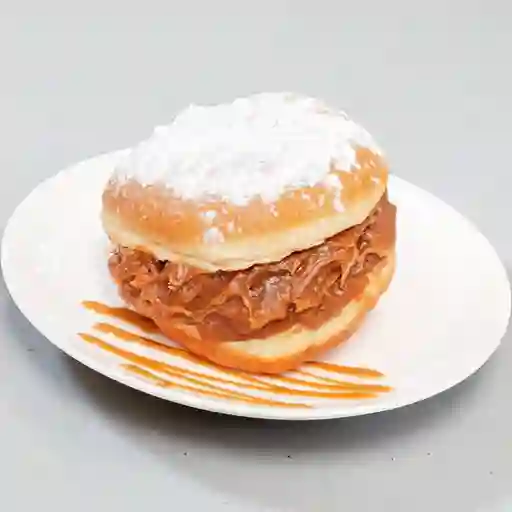 Berlín relleno de manjar